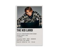 The Kid LaroiArt - Stampa su tela di dipinti ad olio, riproduzione moderna, stampa su tela, stampa astratta, paesaggio stampato, decorazione per casa e ufficio, senza cornice, 60 x 90 cm