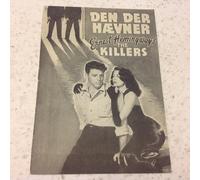 The Killers Hemingway Burt Lancaster Ava Gardner Vintage 1946 programma cinem...