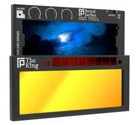 The King 1.0 - Lente di saldatura con oscuramento automatico regolabile da 5 a 13, colore: Oro