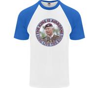 The King È Airborne Charles Coronation Maglietta Da Baseball S/S Per Uomo
