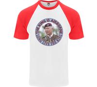 The King È Airborne Charles Coronation Maglietta Da Baseball S/S Per Uomo