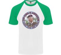 The King È Airborne Charles Coronation Maglietta Da Baseball S/S Per Uomo