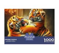 The King of Forests 1000 Pezzi Festa Aziendale, Per Amore E Amico Classici, Giochi Rilassamento Perfetto Per Appassionati Di Esperti Divertimento Cool Tiger Per Adulti E Bambini Da 14 Anni E Più Diver