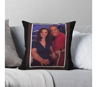 The King of Queens Kevin James federa in poliestere lino velluto modello zip Decor Car Pillow Cover
