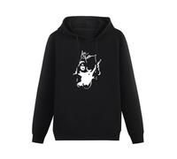 THE KING OF TOMATO Ace Frehley Hoody Unisex Ptinted Hoodies Long Sleeve Men's Hooded with Pocket Black M