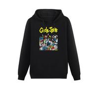 THE KING OF TOMATO Circle Jerks By Brian Walsby Hoody Unisex Ptinted Hoodies Long Sleeve Men's Hooded with Pocket Black XXL