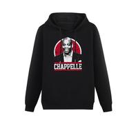 THE KING OF TOMATO Dave Chappelle Tribute Comedian TV Show Hoody Unisex Long Sleeve Hooded with Pocket Black L