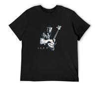THE KING OF TOMATO Jaco Pastorius Unisex 100% Cotton Short-Sleeve T-Shirts Black XXL
