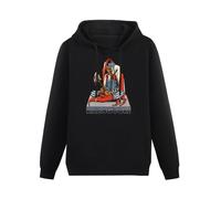 THE KING OF TOMATO Killing Joke Empire Song Hoody Unisex Ptinted Hoodies Long Sleeve Men's Hooded with Pocket Black S