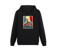 THE KING OF TOMATO Lord Flashheart WOOF 90S Movie Parody Vintage Hoody Unisex Long Sleeve Hooded with Pocket Black XXL