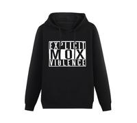 THE KING OF TOMATO MOX Jon Moxley Aew Japan PRO Wrestlng Explicit MOX Violence Hoody Unisex Long Sleeve Hooded with Pocket Black XXXL