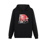 THE KING OF TOMATO Niki Lauda 1985 Zandvoort Tribute Hoody Unisex Ptinted Hoodies Long Sleeve Men's Hooded with Pocket Black XXL