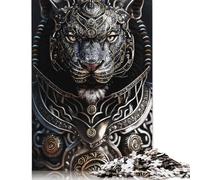 The King Tiger Puzzle Impossible 1000Pcs Decorazione Per La Casa. Giochi Rilassamento E Intelligence Per Adulti E Ragazzi Da 14 Anni 1000pcs (38x26cm)