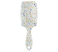 The Kingdom Of Shattered Flowers spazzola antistatica per la caduta dei capelli Progettato massaggio del cuoio capelluto per capelli sottili con manico ergonomico cepillo anti crespo para cabello