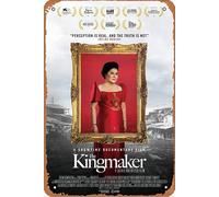 The Kingmaker 2019 Targa in metallo targa 20,3 x 30,5 cm vintage retrò decorazione da parete