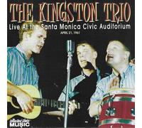 KINGSTON TRIO LIVE AT THE SANTA MONICA CIVIC APRIL 21 1961 CD NUOVO