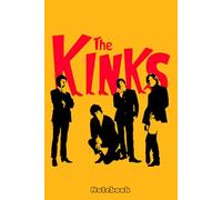 The kinks who clash mod smiths rock band Notebook: 6x9 120 Pages, Ruled Notebook, Journal, Daily Diary, Organizer, Planner