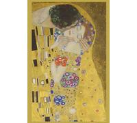 The Kiss - Bullet Journal 6x9 in Dot Grid Notebook, 160 Pages - Gustav Klimt Luxury Hardcover Edition: Golden Art Masterpiece | Elegant Design | Perfect Gift for Creative Minds and Art Lovers