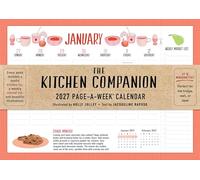 The Kitchen Companion Page-A-Week Calendar 2027: It's Magnetic! Perfect for the Fridge, Wall, or Desk