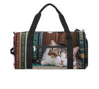 The Kitten Sleeps - Borsa da palestra per uomo e donna, impermeabile, grande borsone per allenamento da viaggio