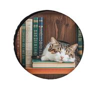 The Kitten Sleeps - Copertura per ruota di scorta da 28 pollici, accessori da viaggio, impermeabile, antipolvere, per camper, jeep, SUV, camper