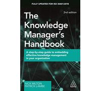 Nick Milton Patrick Lambe The Knowledge Manager's Handbook (Tascabile)