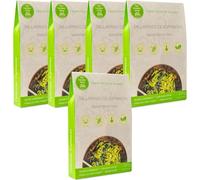 The Konjac Shop - Tagliatelle di Konjac e Spinaci 270g - Senza glutine - Basso in Calorie e Carboidrati - Pasta Vegana, Keto e LowCarb (pacchetto 5)