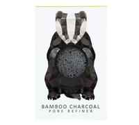The konjac sponge company Konjac Mini Pore Refiner Woodland Badger carbone di bambù - Spugna Viso