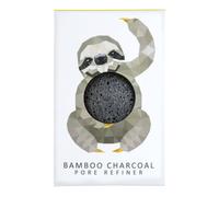 The konjac sponge company Mini Puff Bradipo Carbone di Bambù - Strumento Estetici