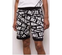 The Kooples All Over Logo Tape Shorts Black / White Taglia: XS | Outlet | Uomo | Nero