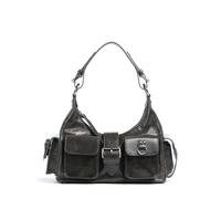 The Kooples Amelia Borsa a spalla grigio scuro, pelle, donna