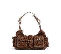 The Kooples Amelia Small Borsa a spalla marrone, Rauleder, donna