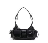 The Kooples Amelia Small Borsa a spalla nero, pelle, donna