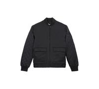 The Kooples Bomber Bi-material Satin With Reflective Details Black Taglia: 38 | Bomber Outlet | Donna | Nero