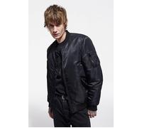 The Kooples Bombers Shaped Jacket With Ribbed Edges Black Taglia: XS | Outlet | Uomo | Nero