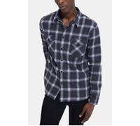 The Kooples Chemise Droite A Carreaux Avec Poche Plaquees Bottle Green Taglia: S | Camicie Casual Outlet | Uomo | Verde