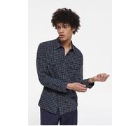 The Kooples Chemise Tissu Gauffre Avec Poches Plaquees Dark Grey Taglia: M | Camicie Casual Outlet | Uomo | Grigio