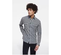 The Kooples Chemise Tissu Gauffre Avec Poches Plaquees Light Grey Taglia: S | Camicie Casual Outlet | Uomo | Grigio