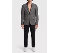 The Kooples Classic Double-slit Suit Jacket + Skull Rivet Black Grey Taglia: 44 | Giacche leggere Outlet | Uomo | Nero