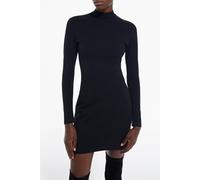 The Kooples Fitted Dress With Plumetis Detail On The Back Black Taglia: 36 | Abiti Mini Outlet | Donna | Nero