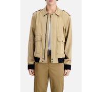 The Kooples Jacket With Collar And Front Patch Pockets Beige Taglia: M | Giacche leggere Outlet | Uomo | Marrone