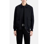 The Kooples Jacket With Collar And Front Patch Pockets Black Taglia: XL | Giacche leggere Outlet | Uomo | Nero