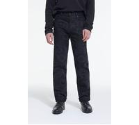 The Kooples Jean Droit Logo Black Washed Taglia: 32 | Jeans straight fit Outlet | Uomo | Nero