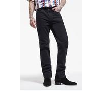 The Kooples Jean Straight Noir Delave Black Washed Taglia: 30 | Jeans straight fit Outlet | Uomo | Nero