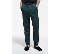 The Kooples Jogging With Contrasting Strips And Piping Vert Bouteille Taglia: L | Pantaloni da tuta Outlet | Uomo | Bianco