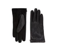 The Kooples Leather Gloves With Chain Black Taglia: 19 | Guanti Outlet | Donna | Nero