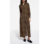 The Kooples Little Leo Silk Long Dress Leopard Taglia: 36 | Abiti in T-Shirt Outlet | Donna |