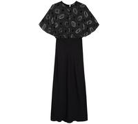 The Kooples Long Dress With Short Sleeves And Embroidery Black Taglia: 38 | Maxi abiti Outlet | Donna | Nero