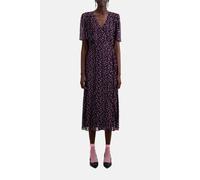 The Kooples Long Dress With Short Sleeves Black/pink Taglia: 38 | Abiti Midi Outlet | Donna | Bianco