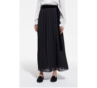 The Kooples Long Pleated Velvet Belt Skirt Black Taglia: 34 | Maxi gonne Outlet | Donna | Nero
